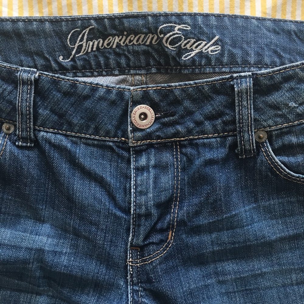 Dark wash jeans